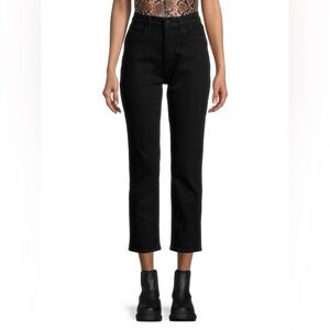 Joe’s Jeans x Favorite Daughter High Rise Black Straight Leg Jeans
